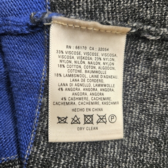 Sparrow by Anthro Casual Sweater Dress Small Blue Grey - Picture 6 of 11